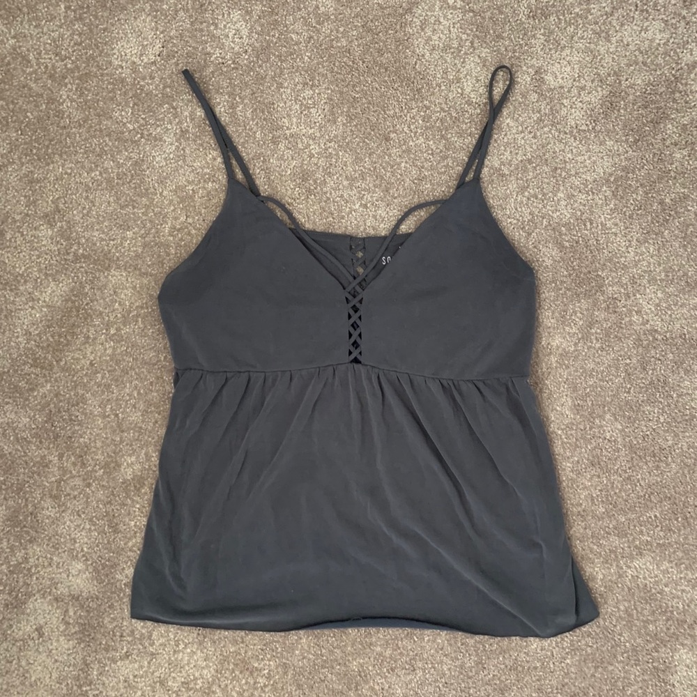 Grey tank top